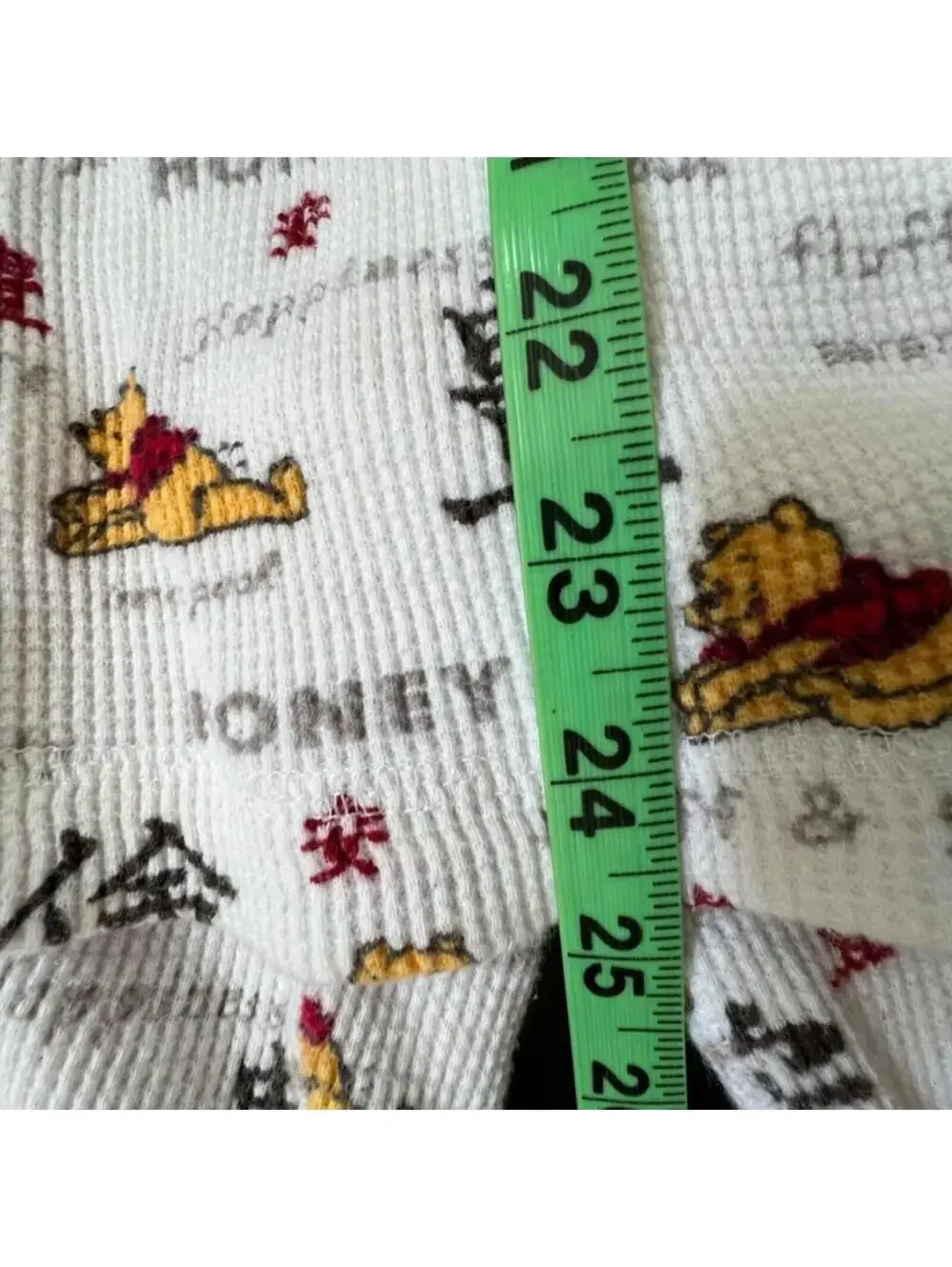 Vintage RARE Disney Store POOH BEAR & Asian Writing PJ Set - XL - Picture 7 of 12